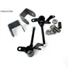 Accesorios Pequeños para Go-Kart de Cuatro Ruedas con Perfil de Aluminio, Vehículo de Playa, Portamangueta de Dirección, Eje de Dirección Delantero, Espesor 12 mm/10 mm