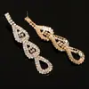 Joyería de moda europea y americana aleación personalidad pendientes de diamante pendientes fabricantes al por mayor E404