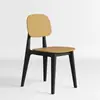 Decoración del hogar minimalista nórdico, respaldo creativo estilo macarrón, taburete de plástico, tamaño adulto, silla de comedor de lujo ligero, silla engrosada para mesas de comedor, silla de ocio