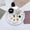 Accesorios para Zapatos Tipo Clog de Estilo Nuevo con un Toque de Alta Gama, Dijes Brillantes de Mariposa con Pedrería Estilo Ins, Hebilla Decorativa para Zapatos de Mariposa Negra y Blanca Oscura para DIY