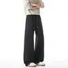 Pantalones de Chándal Pesados con Micro-Campana de Marca Americana de Moda para Hombres y Mujeres Otoño 2026 Sueltos Adelgazantes de Pierna Recta Pantalones Deportivos Casuales para Pareja