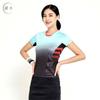 Traje de bádminton transpirable de secado rápido para hombre y mujer, camiseta de manga corta de verano con estampado, ropa de tenis de mesa, camisa de voleibol, falda, pantalones