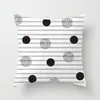 Suministro directo de fábrica funda de almohada para el hogar con patrón geométrico creativo de terciopelo piel de melocotón funda para cojín de respaldo de coche funda para cojín de sofá