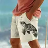 Pantalones Cortos Rectos Simples para Hombre Pantalones Cortos de Playa Casuales Pantalones Cortos Camuflaje Sueltos Bloques de Color Pantalones Cortos de Baloncesto