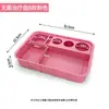 Bandeja de tratamiento estéril, bandeja médica quirúrgica, cuidado y almacenamiento en sala de infusión, desinfección, caja dispensadora de solución de yodo de plástico, bandeja para apósitos