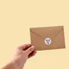 Amazon Creativo Sobre de Agradecimiento de Cumpleaños Tarjeta de Felicitación para el Día de la Madre y el Día de la Mujer Sobre de Papel Kraft Estilo Europeo Sobre Estilo Occidental
