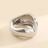 Pulsera de Ola Irregular Estilo Ins Europeo y Americano Metal Fluido Minimalista Joyería Abierta-Cerrada Venta Caliente Transfronteriza Aleación Conservación del Color