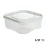 Caja de Conservación de Alimentos, Fiambrera de Almacenamiento para Refrigerador, Fiambrera con Tapa, Compartimento para Congelador para Carne Congelada, Caja de Almacenamiento de Frutas para Refrigerador