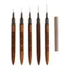 Venta al por mayor de fábrica Japonesa de Alta Gama Tubo de Aguja para Manicura de Sándalo Ultra Fina para Dibujo Profesional Pintado Línea de Gancho Francés Larga y Corta