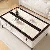 Toalha de Mesa para Café Estilo Chanel, à Prova de Óleo, Impermeável, Não Precisa Lavar, Resistente ao Calor, para Mesa de Centro de Sala de Estar, Aparador de TV, Mesa de Jantar e Tapete Protetor de Superfície de Mesa