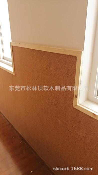 成卷大碎花软木卷材效果