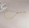 Pulseira retrátil de alta qualidade para mulheres, com zircônia de diamante completo, moda estilo ins, luxo leve, nicho, pulseira transfronteiriça para atacado de joias