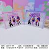 Comercio Exterior Nuevo Kpop Cazador de Brujas Dibujos Animados Malla Almacenamiento Bolsa de Cosméticos Transparente Documento de Identidad Bolsa de Almacenamiento para Papelería