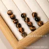 6A Grado Piedra Ojo de Tigre Amarillo Natural Cuentas Sueltas Cuentas Redondas Accesorios para Joyería DIY Productos Semi-acabados Ojo de Tigre Amarillo Cuentas Sueltas al por Mayor