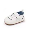 Zapatos para Bebé Nuevos de Primavera y Verano con Suela de Goma para Niños y Niñas, Transpirables Antideslizantes con Velcro para Gateadores de 0 a 1 Año