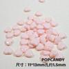 Cor pequeno coração jóias frisado acessórios pulseira colar de corrente de telefone móvel brincos DIY colar acessórios de cabelo material