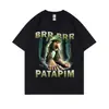 Camiseta Graciosa de Cerebro Podrido Aliexpress Italia Transfronterizo Brr Brr Patapim Tralalero t