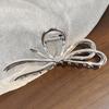 Pinza de Agarre Adornos para la Cabeza Aleación Lazo Pinza de Tiburón de Gama Alta Suave y Elegante Elegante Pinza para el Cabello en la Parte Posterior de la Cabeza