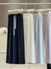 Pantalones Rectos de Pierna Ancha con Cordón de Encaje para Mujer, Estilo Perezoso de Verano, Cintura Elástica, Caída Suelta, Holgados, Casuales, Finos, Amigables con la Piel, Largos