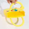 Nuevo Bolso Perforado DIY Monedero Bolsa de Playa de Silicona Bolso de Hombro Cruzado Mini Linda Bolsa de Almacenamiento