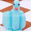 Mini Pato con Dedos Medios Tarjeta Regalo Navidad Halloween Decoración Bolsa de Regalo Hecha a Mano para Amante Amigos