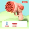 Popular Celebridad de Internet Máquina de Burbujas Angel Juguete de Mano para Niños Soplador Eléctrico de Burbujas Pistola de Burbujas Totalmente Automática Líquido para Burbujas