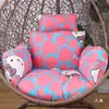 Cojín para silla de mimbre de cesta colgante, columpio nido de pájaro individual lavable, cojín para silla colgante, cojín para silla de mimbre, cojín para planta colgante de mimbre, engrosado