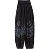[502 recompra] talla extragrande mm300 kg de grasa mujeres de mediana edad y ancianas pantalones bombachos verano nueva madre estilo nacional