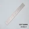 Disco Rectangular de Esmeril Apanalado 150*20 Disco de Diamante para Rectificado Pulido de Sellos Grabado de Sellos Afilador de Cuchillos Manicura Jade