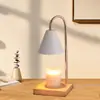 Lámpara de Aromaterapia Transfronteriza, Lámpara para Derretir Cera, Lámpara para Derretir Velas, Lámpara de Mesa para Regalo de Mesita de Noche en Dormitorio, Temporizador con Atenuación, Arte en Madera, Aromaterapia sin Llama