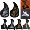 Venta al por mayor del fabricante Accesorios para instrumentos musicales 40/ 41 pulgadas Pickguard de Guitarra Impreso con Dragón y Fénix Pickguard Decorativo para Guitarra Acústica