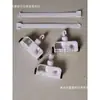 Gancho para riel de persiana vertical pieza conectora de cortina de lino vertical accesorios de rodillo para riel de persiana gancho para colgar hoja de cortina