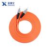 Pigtail de Fibra Óptica Om2 Gigabit Multimodo de Núcleo Simple/Doble Sc-St-Fc-Lc Sala de Computadoras Datos Jumper de Fibra Óptica Pigtail