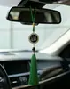 Colgante de Cadena de Diamantes para Coche de Estilo Exótico de Oriente Medio, Redondo de Esmalte, Goteo de Aceite, Gama Alta del Sudeste Asiático Transfronterizo, Personalización
