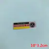 Adecuado para Pegatinas de Coche Mercedes-Benz Clase C Clase E Glc Gla Glb Pegatinas Decorativas de Metal Logo de Coche Amg Placa de Nombre Brabus Etiqueta de Aluminio