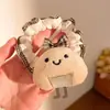 Diadema de Peluche con Pelo de Color, Lazo de Intestino Grueso, Goma Elástica para Niña Linda, Lazo de Corazón, Accesorios para Coleta al por Mayor