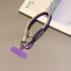 Cadena Colgante para Teléfono Móvil Estilo Británico Cuerda Trenzada Cuerda Colgante para Teléfono Móvil Cadena Avanzada de Lujo Ligero para Muñeca Mujeres Cadena para Teléfono Móvil Cuerda para Teléfono Móvil Anti-caída