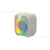 Caixa de Som para Festa 6,5 polegadas Bolsa Alto-falante Bluetooth Sem Fio com Luzes Coloridas Caixa de Som para Karaokê Subwoofer