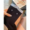 Calcetines Calientes de Celebridad de Internet 2025 para Mujer de Otoño e Invierno Calcetines de Moda Estrella Pequeña Pareja Ins Joker Calcetines de Celebridad de Internet