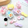 Juguete de Comida Simulada Cuchara Hecha a Mano Caja de Yogur Accesorios de Resina Pegamento de Crema para Manualidades Pasador Caja de Joyería Material para Joyería