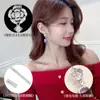 Ramos de Flores, Rosas, Cubitos de Azúcar Pequeños, Aretes de Circonita, Lujo Accesible, Gama Alta, Súper Hada, Aretes de Flores Dulces y Exquisitos para Mujer
