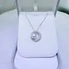 Collar de Perlas de Agua Dulce Zhuji 9-10 mm Perla de Agua Dulce Casi Impecable Aurora Versátil Moderno Colgante de Plata de Ley