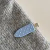 Pinza para el pelo de aleación con lunares y lazo de estrella, estilo crema lindo, para niñas, con corazón, para flequillo, pinza lateral, pinza para el pelo de alta gama