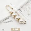 Acessórios de alfinetes de fechamento de cintura roupas fixas artefato de modelagem de cintura broche anti-exposição calças femininas fivela de fechamento de cintura pino