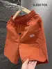 2026 Tendencia Caliente Pantalones Cortos de Verano para Hombre con Cordón Dopamina Versátiles para Exteriores Transpirables Pantalones Cortos Deportivos para Correr Modernos