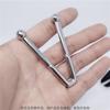 Fundición a presión de aleación de zinc, Hebilla en forma de V de hardware, Fábrica de accesorios para trajes de baño y Accesorios, Productos personalizados de varias aleaciones, Bienvenido a consultar