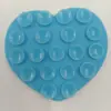 Nueva Ventosa de Silicona de Doble Cara en Forma de Corazón Pegatina de Ventosa de Silicona en Forma de Corazón de 19 Piezas Soporte Multifuncional para Teléfono Móvil Soporte