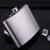Petaca rusa pequeña de acero inoxidable 304 de aproximadamente media libra 0.5 kg, engrosada, portátil, para exteriores, para licor, botella mini