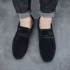 Zapatos de hombre transfronterizos, ligeros, de suela suave, modernos, informales, de negocios, para hombre, zapatos Lefu de moda y combinables para todo tipo de ocasiones.