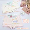 Ropa interior para niñas, calzoncillos tipo bóxer de algodón para bebé, panties de cuatro esquinas para niñas, comercio exterior transfronterizo al por mayor